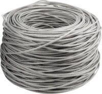 Lanberg LCU5L-11CU-0305-S U/UTP CAT5e Beltéri Installációs kábel 305m - Szürke