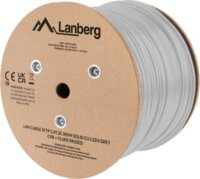 Lanberg LCS5L-11CU-0305-S S/FTP CAT5e Installációs kábel 305m - Szürke