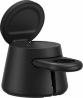 Belkin WIZ050KQBK UltraCharge Qi2 Moduláris Wireless Töltőállomás 25W + USB-C Hálózati Adapter 45W - Fekete