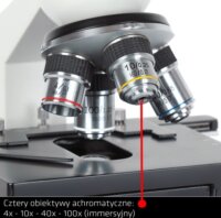 Delta Optical BioStage II Monokuláris biológiai mikroszkóp + Tok + Kiegészítő készlet