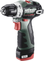 Metabo PowerMaxx BS BL Akkus fúró-csavarozó + 2x 12V Akku + Koffer