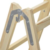 Hailo H40 StandardLine 2x5 fokos fa kétoldalas állólétra