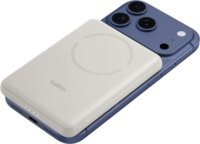 Belkin BPD021HQSA BoostCharge Slim Mágneses Powerbank 5000mAh 15W - Homok