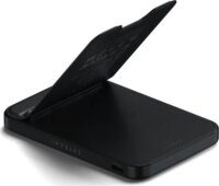 Satechi OntheGo Qi2 Mágneses Powerbank Állvánnyal 5000 mAh 20W - Fekete