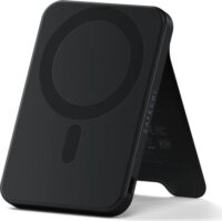 Satechi OntheGo Qi2 Mágneses Powerbank Állvánnyal 5000 mAh 20W - Fekete