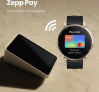 Amazfit Active 3 Premium NFC Okosóra 45mm - Kék / Ezüst