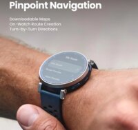 Amazfit Active 3 Premium NFC Okosóra 45mm - Kék / Ezüst