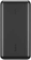 Belkin BPB039HQBK BoostCharge Powerbank integrált USB-C Kábellel 25000mAh 158W - Fekete