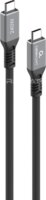 Gembird CCBP-USB4-CMCM240-0.3M Prémium USB Type-C apa - USB Type-C apa 4.0 Adat és töltőkábel 0.3m - Fekete
