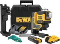 DeWalt DCLE34035D1-QW Akkus Keresztlézeres szintező max 100m + Koffer