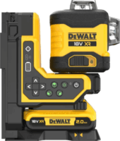 DeWalt DCLE34035D1-QW Akkus Keresztlézeres szintező max 100m + Koffer
