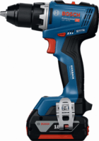 Bosch Profi-Set GSR 18V-65 Akkus fúró-csavarozó + 2x 18V Akku + Koffer + 19 db kézi szerszámkészlet