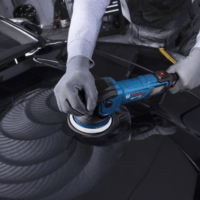 Bosch GPX9-125S Elektromos Polírozógép 125mm 900W
