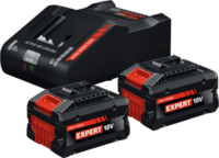 Bosch Starter-Set 2x EXBA18V-80 Akku 8Ah + EXAL18V-160 18V Akkumulátor töltő