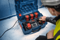 Bosch Starter-Set 2x EXBA18V-80 Akku 8Ah + EXAL18V2-320 18V Dual Akkumulátor töltő + Koffer