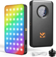 K&F KF-34-052 Concept RGB LED Színes reflektor - Fekete
