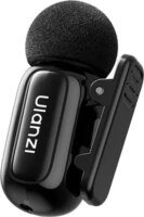 Ulanzi A200 Kétcsatornás Csiptetős Wireless USB-C mikrofon szett - Fekete