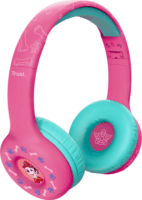 Trust 25656 Nouna Mancs Őrjárat Bluetooth / Vezetékes Gyerek Fejhallgató Headset - Rózsaszín/Kék