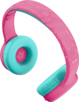 Trust 25656 Nouna Mancs Őrjárat Bluetooth / Vezetékes Gyerek Fejhallgató Headset - Rózsaszín/Kék