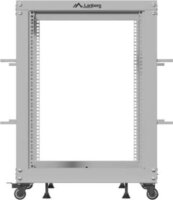 Lanberg 19" Szabadon Álló Nyitott Rack Állvány 15U 600x600 - 1100mm - Szürke