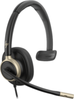 HP Poly Mission 815 USB Mono Headset - Fekete