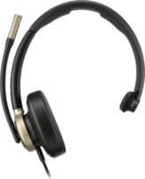HP Poly Mission 815 USB Mono Headset - Fekete