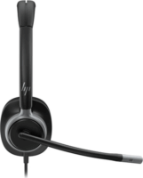 HP Poly Mission 615 USB Mono Headset - Fekete