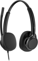 HP Poly Mission 425 Sztereo USB Fejhallgató Headset - Fekete