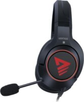 Savio Vertigo 7.1 Surround Gaming Fejhallgató Headset - Fekete / Piros