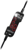 Savio Vertigo 7.1 Surround Gaming Fejhallgató Headset - Fekete / Piros