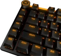 Be Quiet! Light Mount Silent Tactile Mechanikus Vezetékes Gamer Billentyűzet UK - Fekete