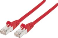 Manhattan 740944 S/FTP Cat7 RJ45 600MHz (Cat6a 500MHz) Patch Kábel 5m - Piros