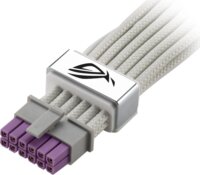 Asus ROG Equalizer 12V-2x6 PCIe VGA Moduláris Tápkábel 0.75m - Fehér