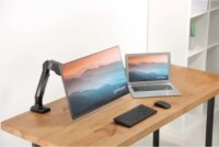 Manhattan 462495 17"-32" Monitor Fali Tartó Kar - Fekete