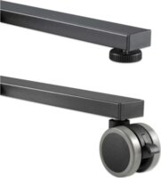 Manhattan 462068 34"-55" LCD TV Gurulós Tartó Állvány - Fekete/Barna
