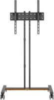 Manhattan 462068 34"-55" LCD TV Gurulós Tartó Állvány - Fekete/Barna