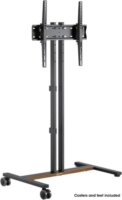 Manhattan 462068 34"-55" LCD TV Gurulós Tartó Állvány - Fekete/Barna