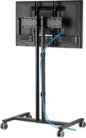 Manhattan 462068 34"-55" LCD TV Gurulós Tartó Állvány - Fekete/Barna