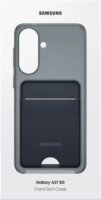 Samsung Galaxy A37 5G Kártyatartós Telefon Tok - Világosszürke
