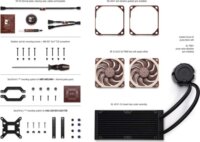 Noctua NL-LC1-24 PWM RGB Univerzális CPU Vízhűtés - Fekete/Barna