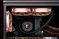 Noctua NL-LC1-24 PWM RGB Univerzális CPU Vízhűtés - Fekete/Barna