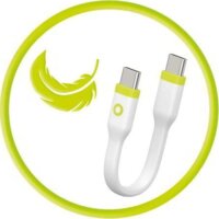 Mobile Origin Compact USB-C Apa - USB-C Apa 2.0 Adat és Töltőkábel 0.1m - Fehér