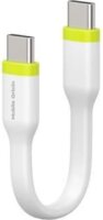 Mobile Origin Compact USB-C Apa - USB-C Apa 2.0 Adat és Töltőkábel 0.1m - Fehér