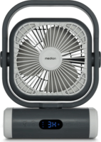 Medion MD 12065 LIFE Okos Hordozható Akkus ventilátor 33cm - Fekete