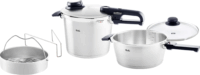 Fissler Vitavit Premium Duo Rozsdamentes Acél Kukta Fazék Ø 22cm 3,5 / 6 L - Ezüst