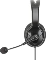 Manhattan 180849 Vezetékes Call Center Mono Headset - Fekete