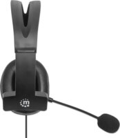 Manhattan 180849 Vezetékes Call Center Mono Headset - Fekete