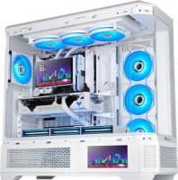 Thermaltake TT ST360 Ultra 360mm ARGB All In One Univerzális CPU Vízhűtés + LCD Kijelző 7" - Fehér