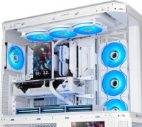 Thermaltake TT ST360 Ultra 360mm ARGB All In One Univerzális CPU Vízhűtés + LCD Kijelző 7" - Fehér