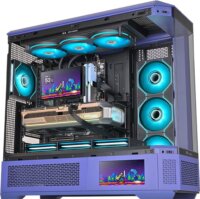 Thermaltake TT ST360 Ultra 360mm ARGB All In One Univerzális CPU Vízhűtés + LCD Kijelző 7" - Fekete